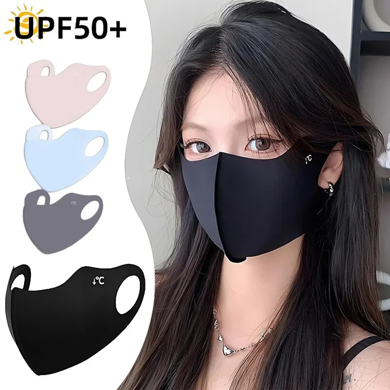 Cloth Face Mask Washable - Máscara facial com proteção UV, 1/2/4