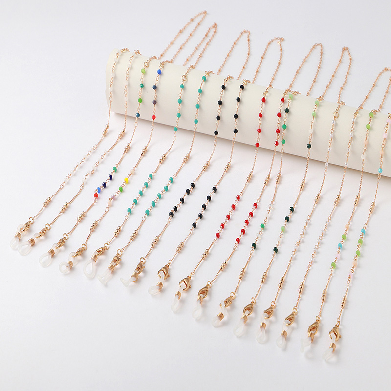 Mask Chain Holder - Bloco de amor Pedra Natural Anti
