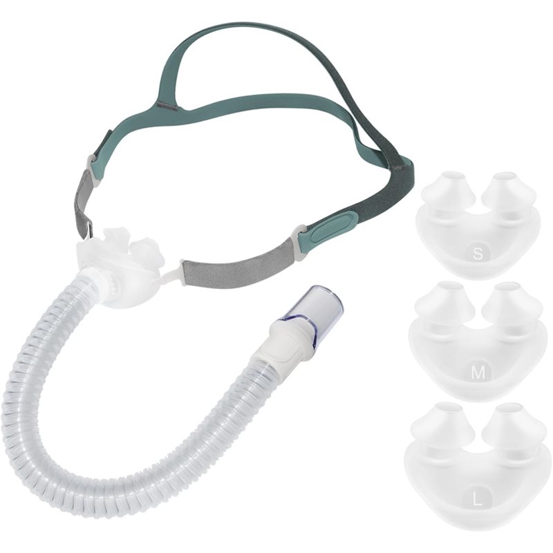 Silicone Mask Bracket - Máscara CPAP com Tubo Incluído, 1