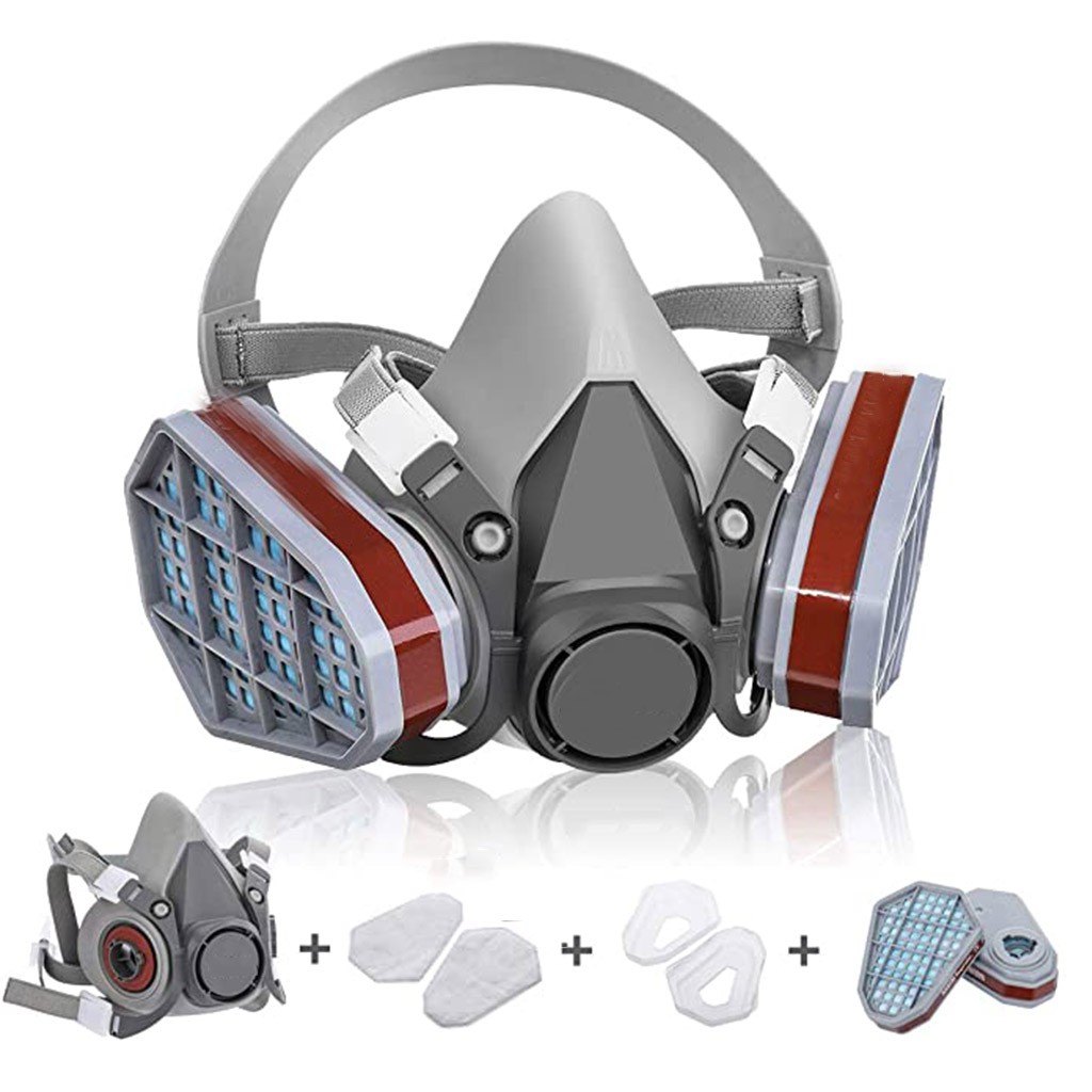 Respirator Half Face - Respirador de poeira facial industrial meia
