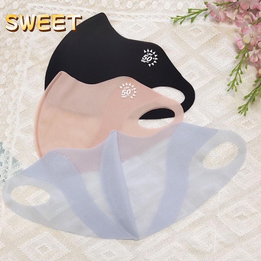 Cloth Face Mask Washable - Ultrafino anti-uv gelo seda guarda-sol máscara