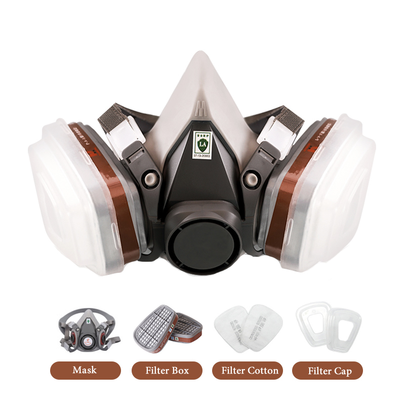 Face Mask Storage Box - Meia face 6200 máscara de gás