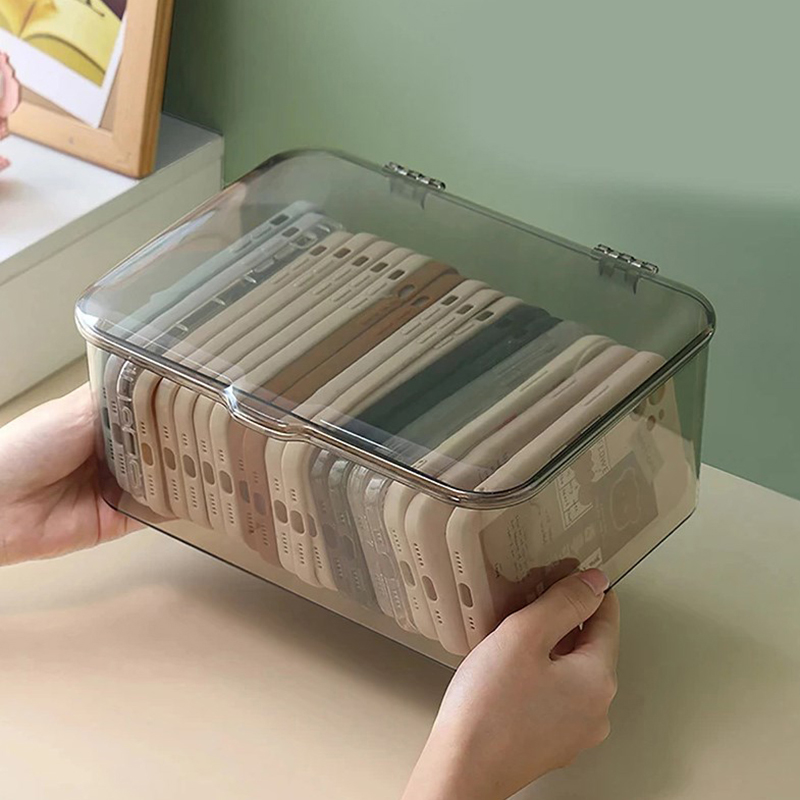 Diversos acrílico Cesta de arm - Face Mask Storage Box avaliação e preço