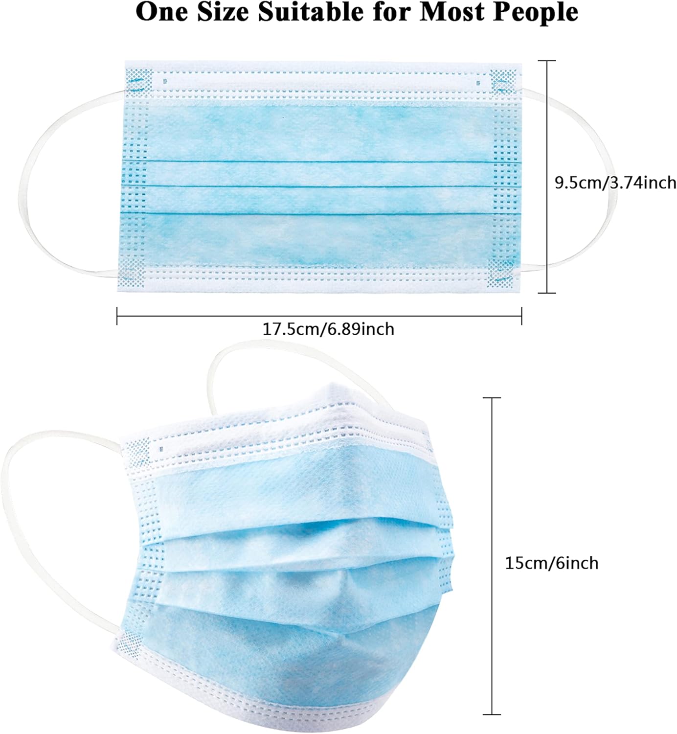 Máscara protetora descartável  - Disposable Mask Blue avaliação e preço
