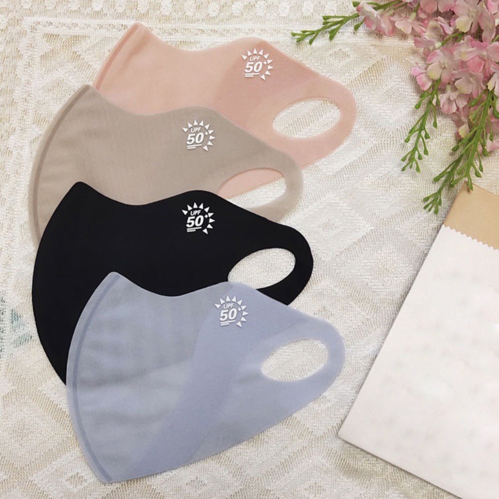 Ultrafino anti-uv gelo seda gu - Cloth Face Mask Washable avaliação e preço