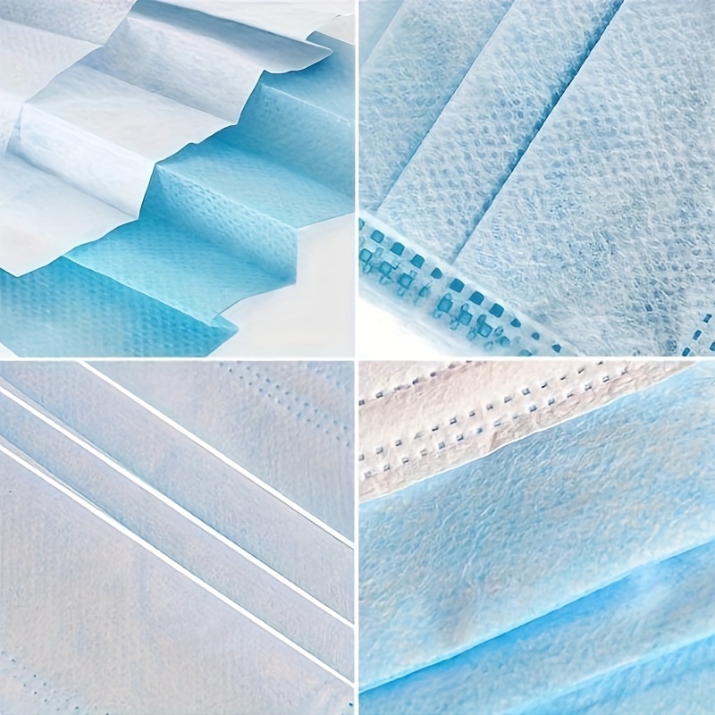 100 unidades de máscaras prote - Disposable Mask Blue avaliação e preço