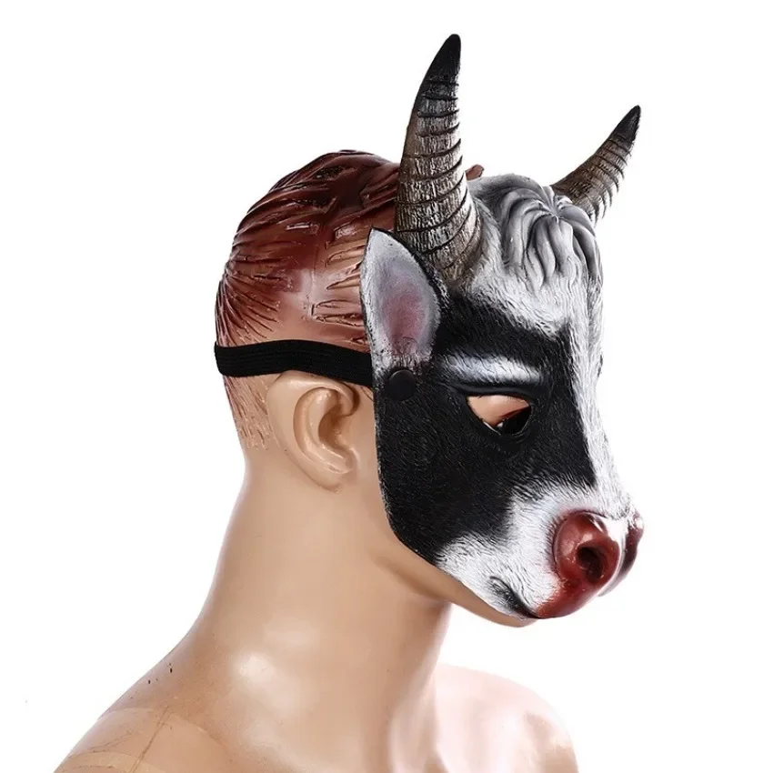 Máscara de cabeça de vaca anim - Respirator Half Face avaliação e preço