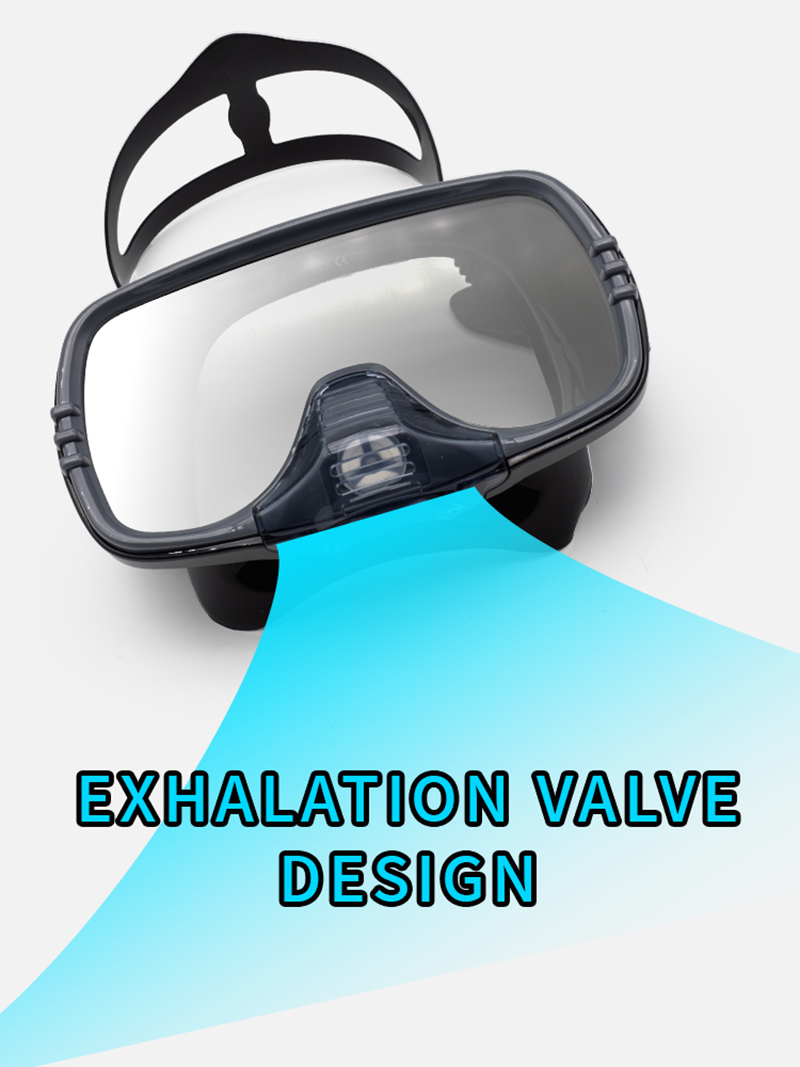 Nova máscara de mergulho de es - Silicone Mask Bracket avaliação e preço