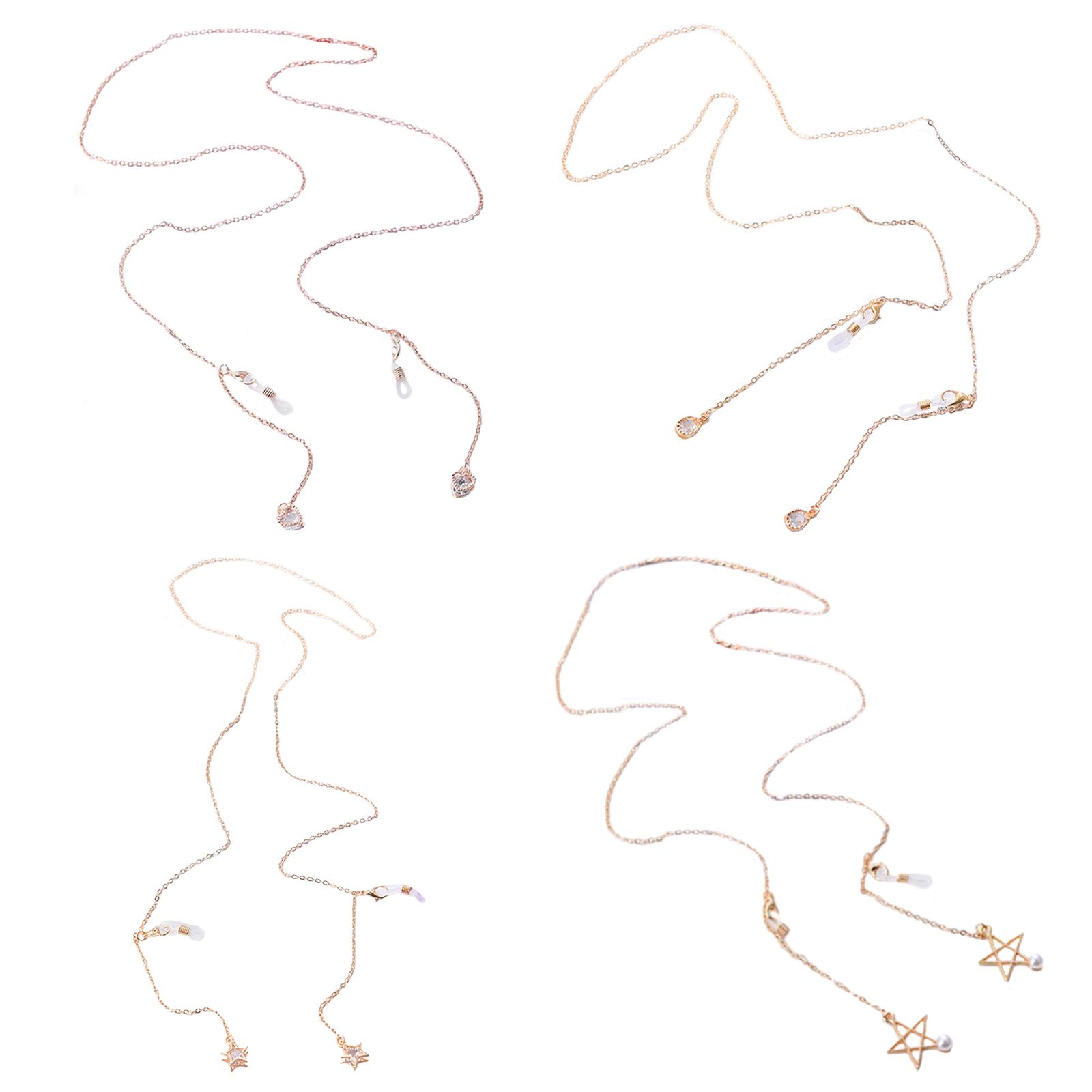 Moda óculos de sol corrente el - Mask Chain Holder avaliação e preço