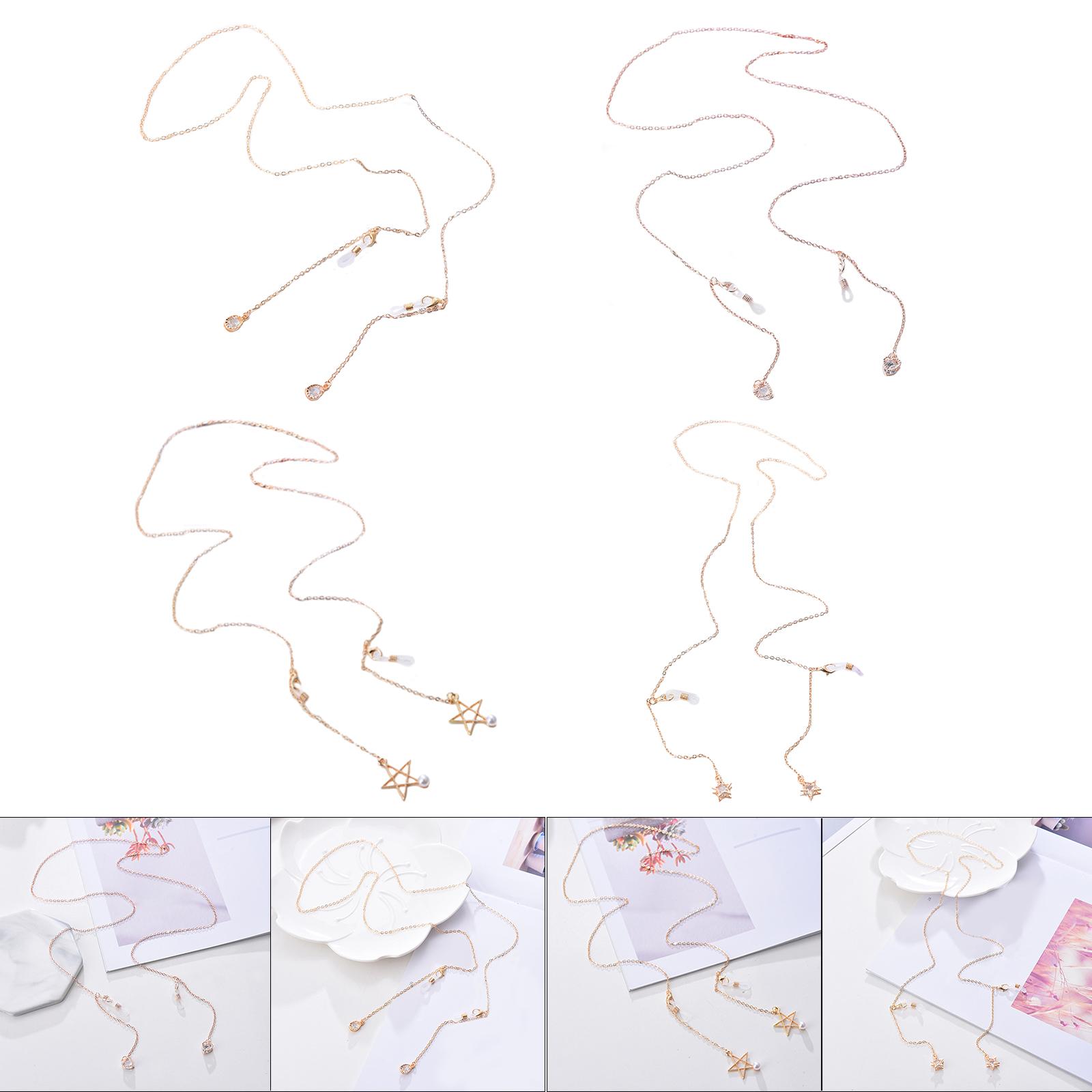 Moda óculos de sol corrente el - Mask Chain Holder avaliação e preço