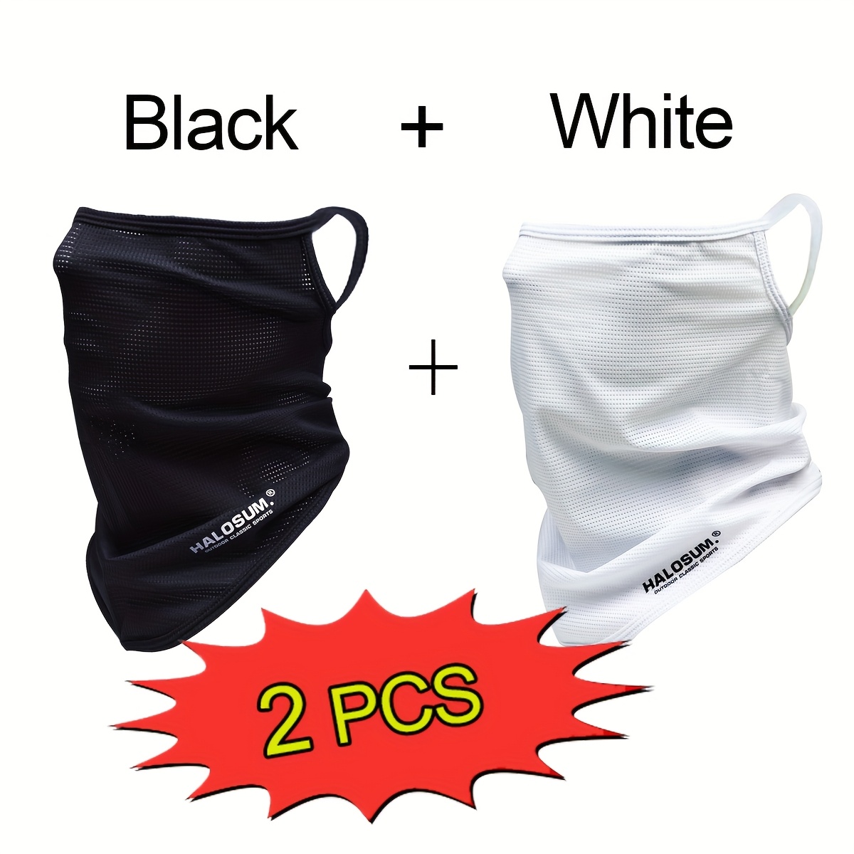 1/2 Peças Máscara Facial de Se - Kids Face Mask avaliação e preço