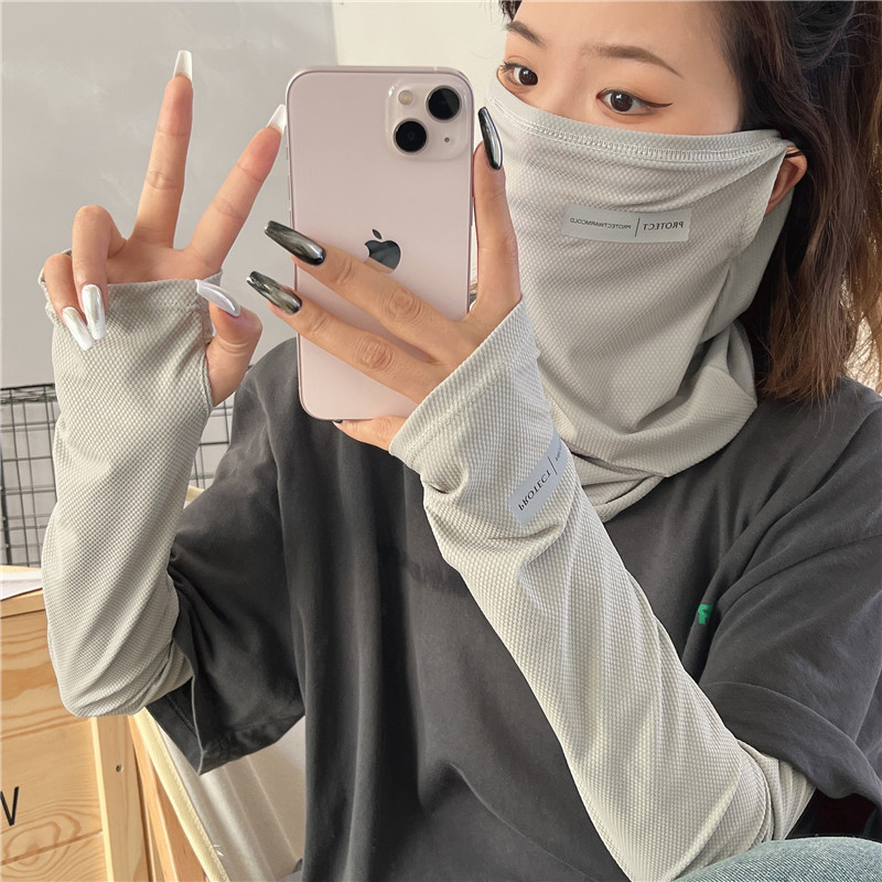 2 pçs conjunto sol proteção uv - Sports Mask Breathable avaliação e preço