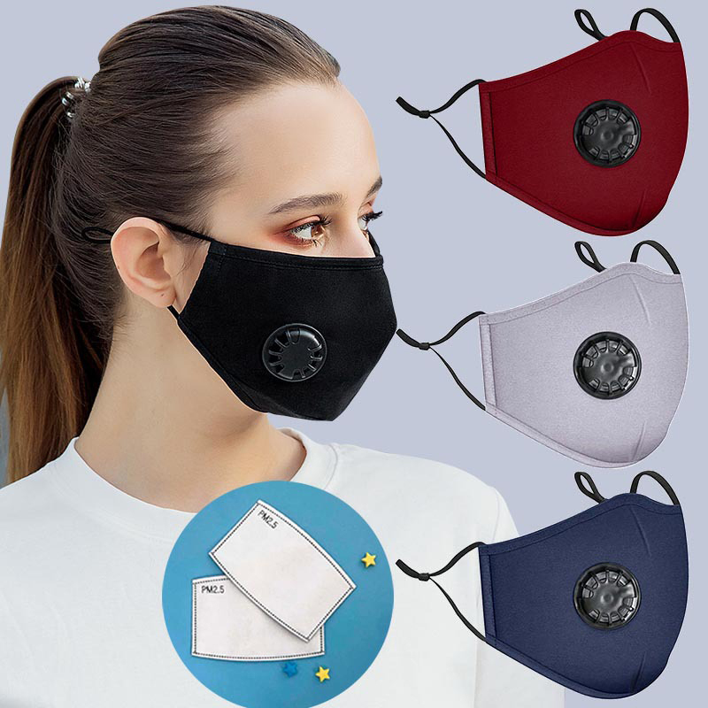 Máscaras contra poeira PM2.5 a - Cloth Face Mask Washable avaliação e preço